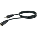 Schwaiger KHA4031 533 audio kabel 1,5 m 3.5mm Zwart