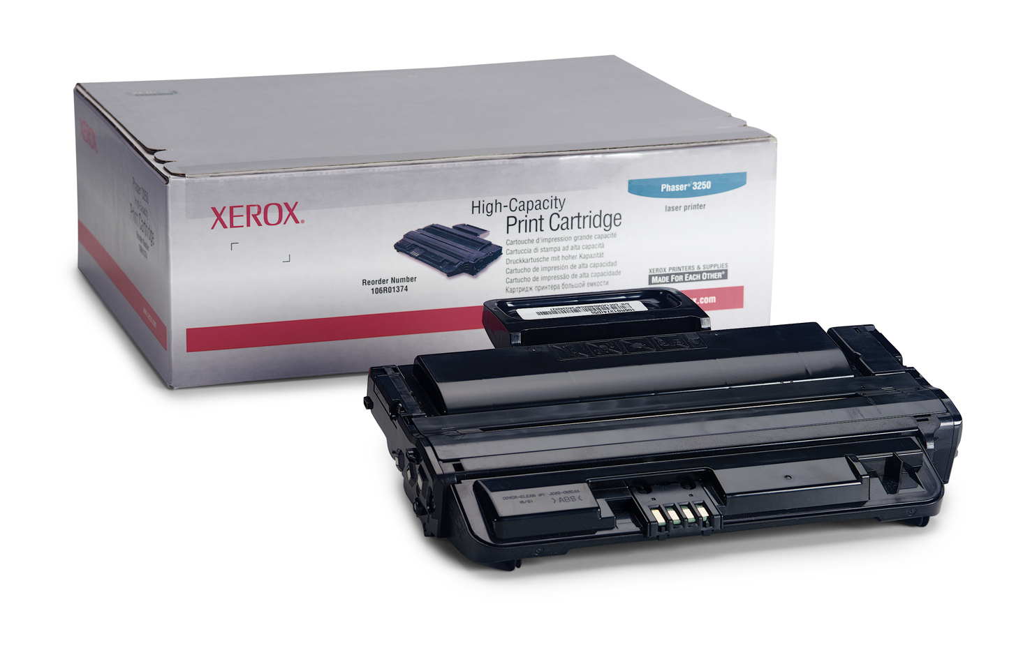 Image of Xerox 106R01374 Toner cartridge black, 5K pages ISO/IEC 19752 for...