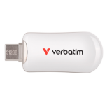 Verbatim Plectra USB-C Flash Drive White 512GB