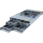 GIGABYTE H262-PC1 Intel C621A LGA 4189 Rack (2U) Zwart, Staal