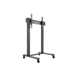 Multibrackets M Public Display Stand 180 Dual Pillar Wheelbase Black