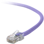 Belkin 9.1m RJ45 networking cable Purple 358.3" (9.1 m) Cat6 U/UTP (UTP)