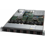 Supermicro SYS-120U-TNR server barebone Intel C621A LGA 4189 Rack (1U) Black, Silver