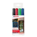 Edding 4095 chalk marker Bullet Black, Blue, Green, Red 4 pc(s)