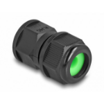 DeLOCK Feed-through coupler for RJ45 network cables IP67 dust and waterproof black