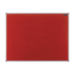 Nobo Basic Fixed bulletin board Red Felt