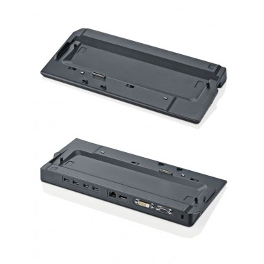 Image of Fujitsu S26391-F1557-L110 notebook dock/port replicator Docking Black