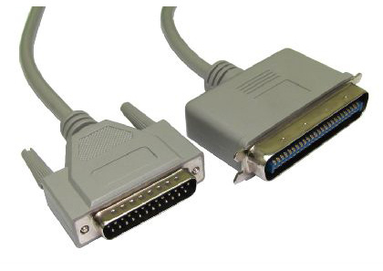 Cables Direct SS-002 SCSI cable White External 2 m Centronics C50 DB25
