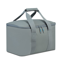 Image of Rivacase Gremio 5717 - 17 L - Grey - Polyester - Zip lock - 220 mm...