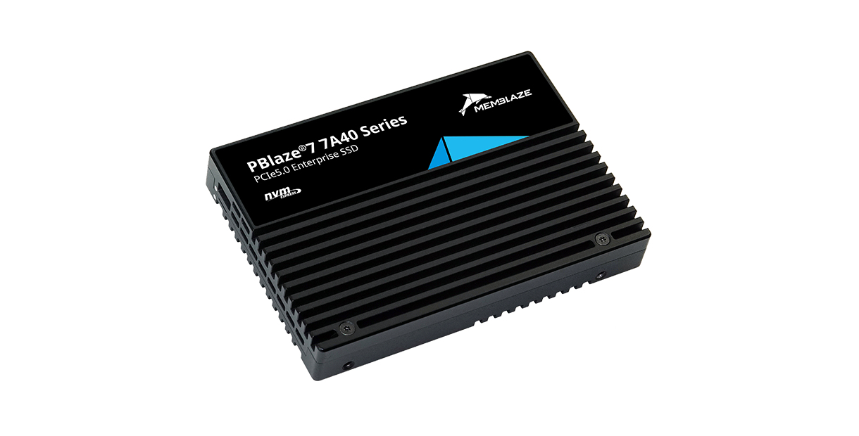 Memblaze PBlaze7 7A40 Series 3.84TB U.2-15MM PCIe 5.0