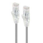 ALOGIC 2m Grey Series Alpha Ultra Slim Cat6 Network Cable, UTP, 28AWG