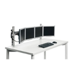 Novus Control Centre Silver Desk