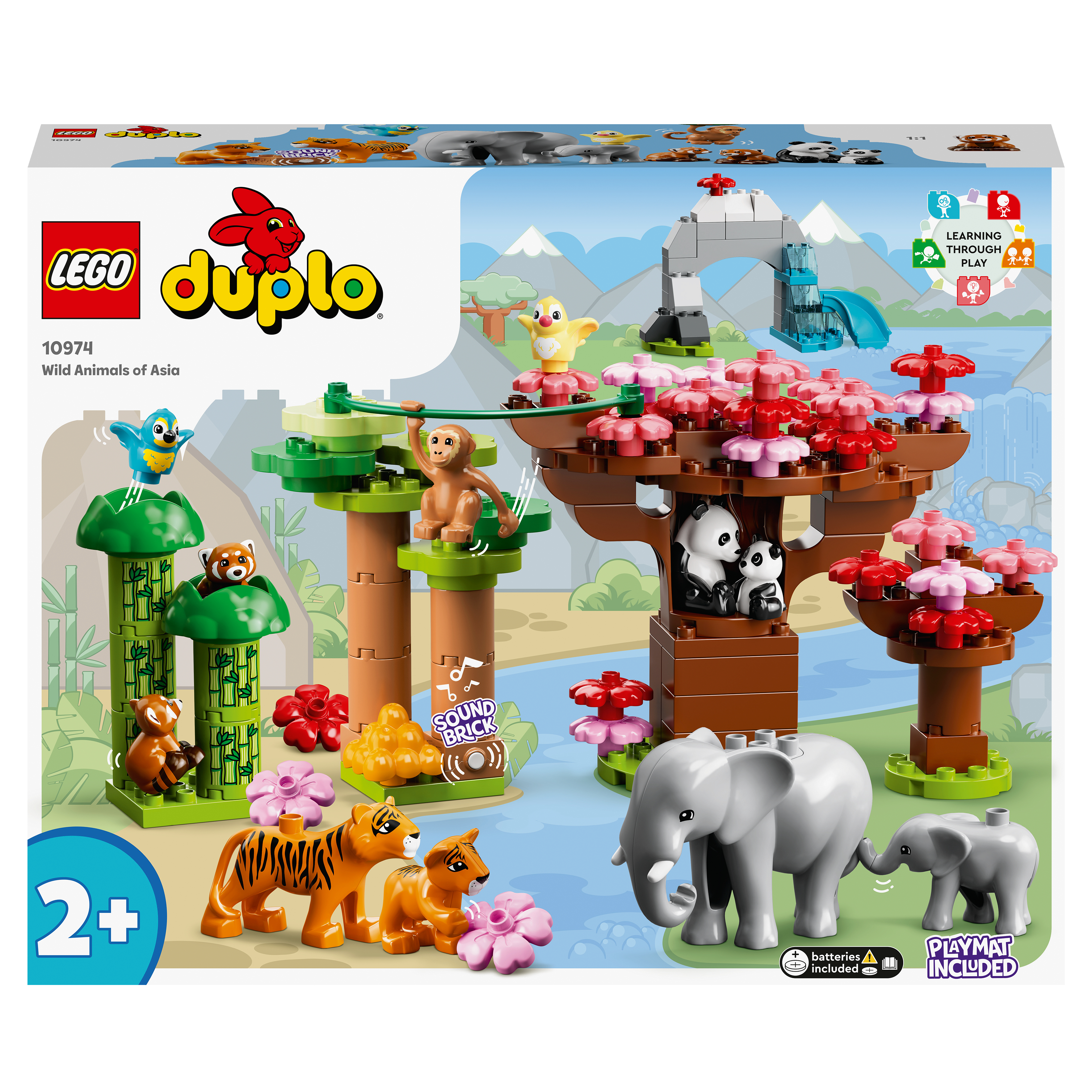 Image of LEGO DUPLO Wilde Tiere Asiens| 10974