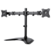 Kantek MA225 monitor mount / stand 27" Desk Silver, White