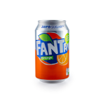 Fanta Orange Zero Cans 330ml (24)