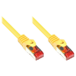 Alcasa 7.5m Cat6 S/FTP networking cable Yellow S/FTP (S-STP)