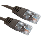 Cables Direct RJ-45 - RJ-45 15m networking cable Brown Cat5e U/UTP (UTP)