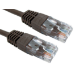 Cables Direct RJ-45 - RJ-45 0.5 m networking cable Brown Cat5e