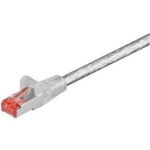 Microconnect SSTP60025T networking cable Transparent 0.25 m Cat6 S/FTP (S-STP) Round