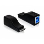 DeLOCK 65216 cable gender changer micro USB-B M USB-B F Black