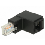 DeLOCK 86424 cable converter (male/female) RJ-45 Black