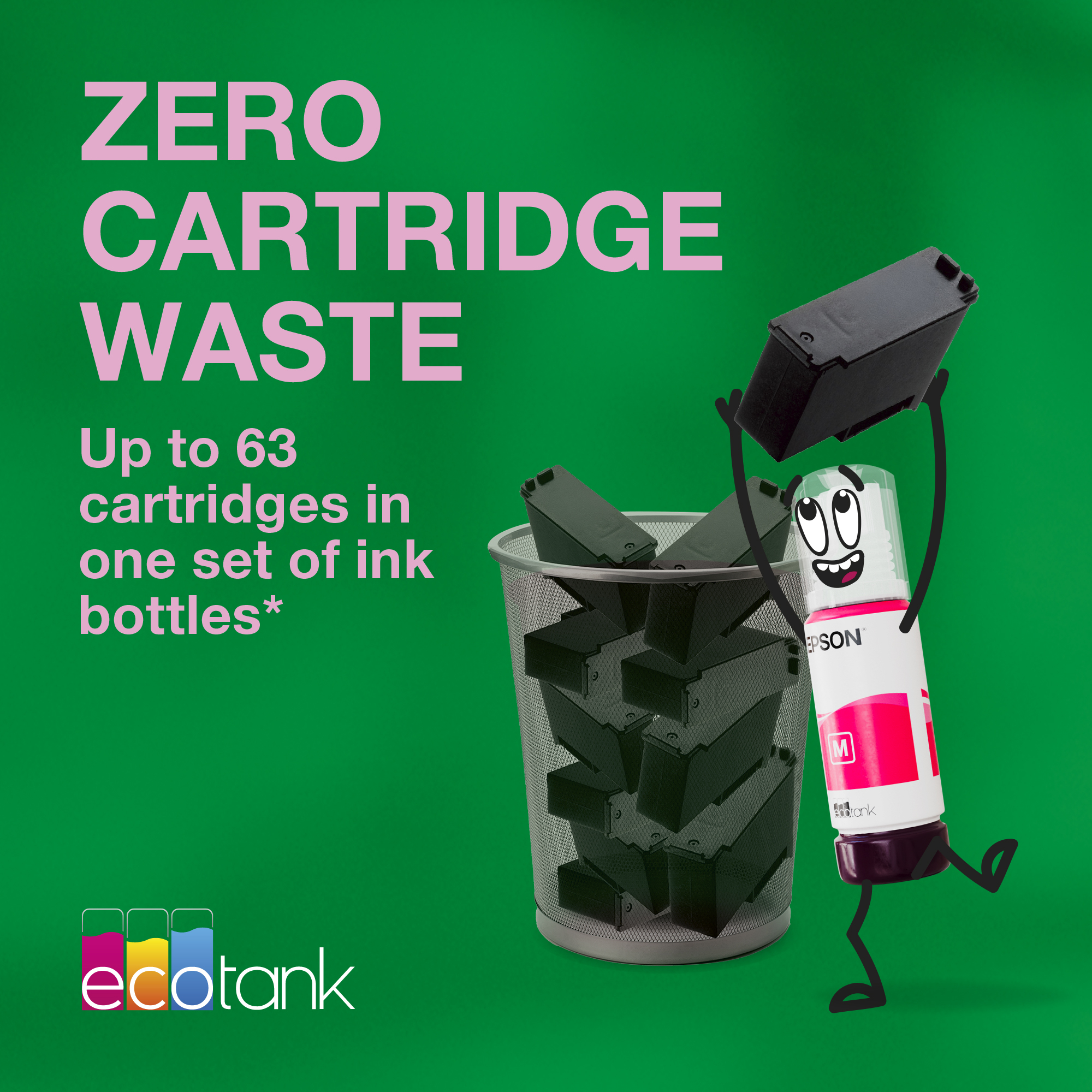 Epson 104 EcoTank Ink Bottle Black C13T00P140