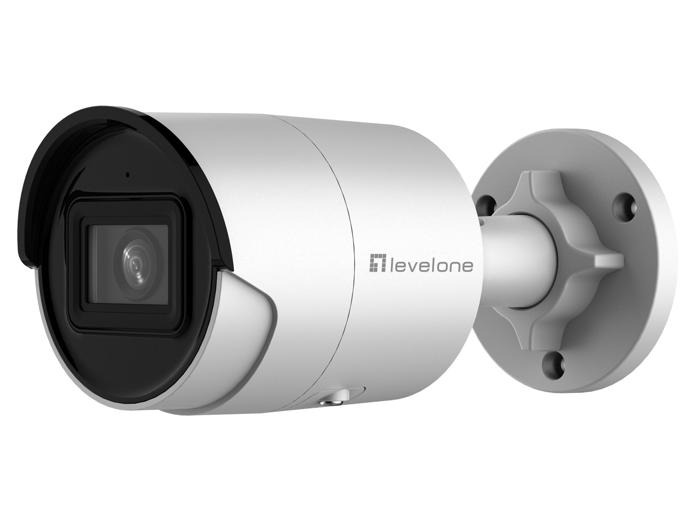 Image of LevelOne GEMINI Fixed Bullet IP Network Camera, 4-Megapixel,...