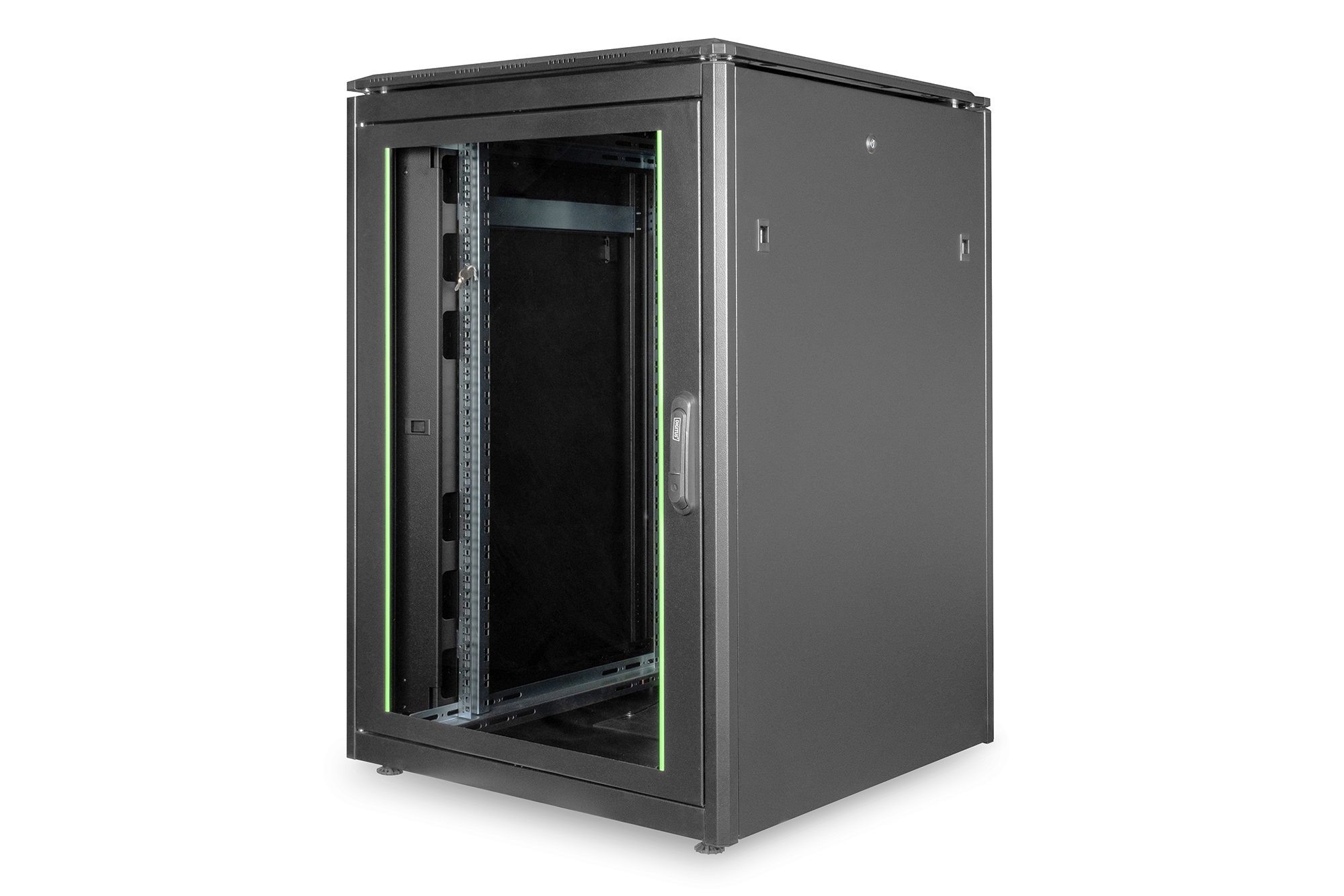 Photos - Server Component Digitus ® Network Cabinet Unique Series - 800x800 mm  DN-19 22U-8/8-B (WxD)