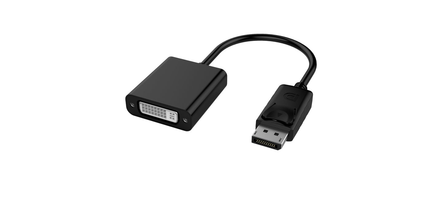 Microconnect DisplayPort-DVI 0.15 m DVI-I Black