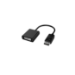 Microconnect DPDVI015A video cable adapter 0.15 m DisplayPort DVI-I Black