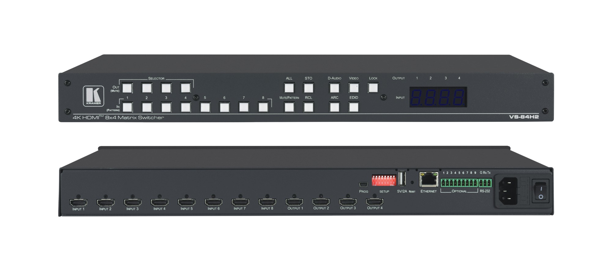 VS-84H2 AV matrix switcher