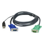 HPE Q5T69A - ATEN 2L-5202U4 VGA/USB 1.8m 4pk Intf Cbl