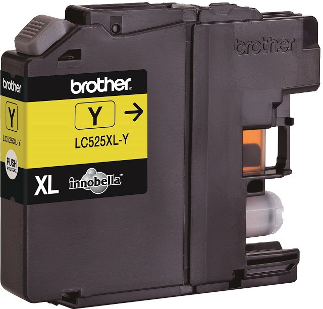 Brother LC-525XLY Ink cartridge yellow, 1.3K pages ISO/IEC 19752 for Brother DCP-J 100