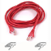 Belkin CAT6 Snagless Patch Cable 1ft. Red networking cable 11.8" (0.3 m)