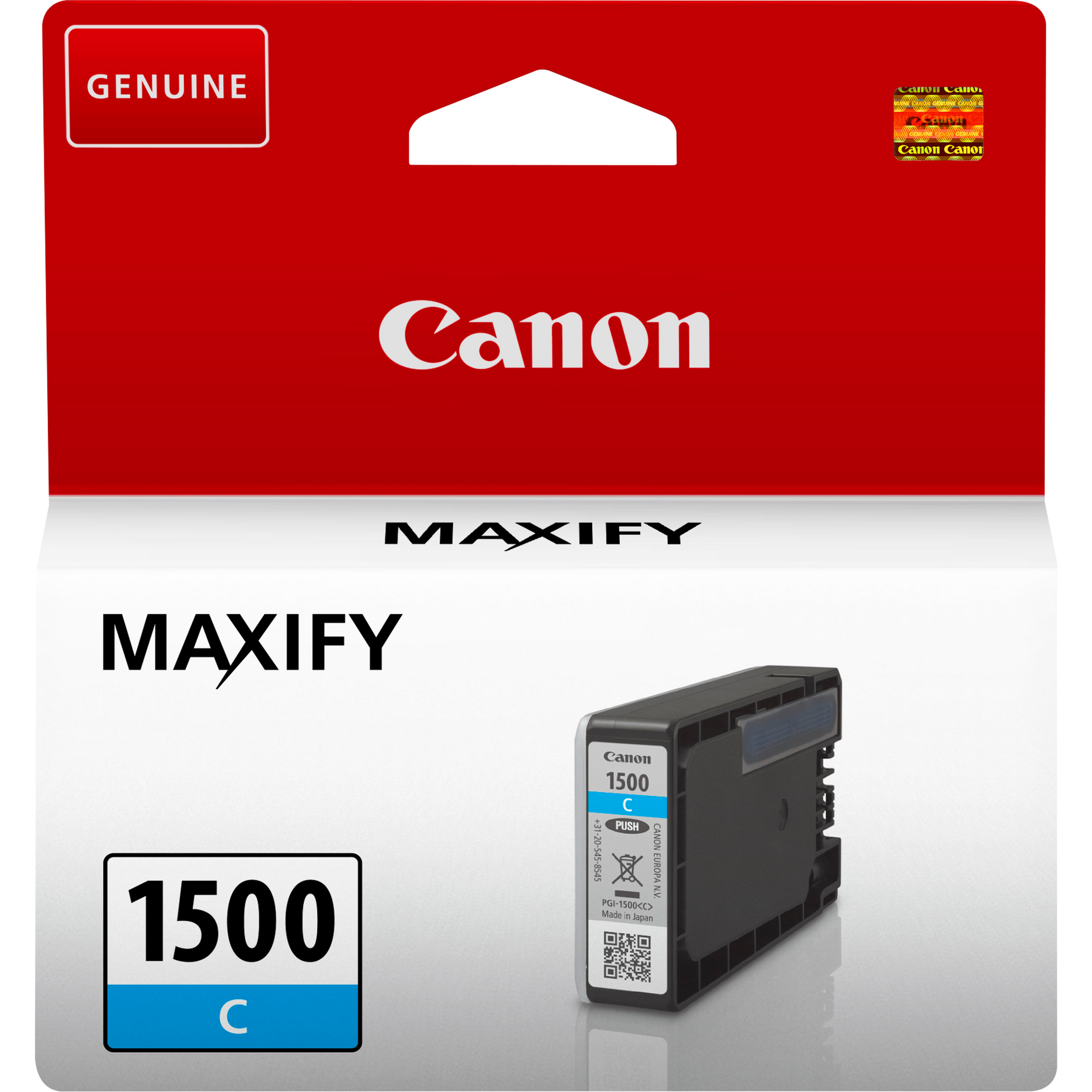 Image of Canon 9229B001/PGI-1500C Ink cartridge cyan, 300 pages 4,5ml for...