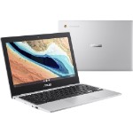 ASUS Chromebook CX1 CX1101CMA-DB44 Intel® Celeron® N N4020 11.6" HD 4 GB LPDDR4-SDRAM 64 GB eMMC Wi-Fi 5 (802.11ac) ChromeOS Silver