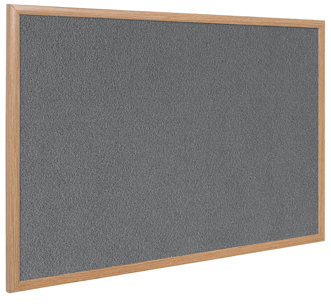 Image of Bi-Office FB0742239 insert notice board Indoor Grey Wood