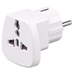 Microconnect PETRAVEL power plug adapter Universal White