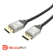 j5create JDC42 4K DisplayPort™ Cable, Black and Grey, 1.8 m