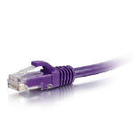 C2G 50818 networking cable Purple 23.6" (0.6 m) Cat6a U/UTP (UTP)