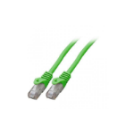 Mercodan Patchkabel KAT6 UTP, Grøn, 0,5m, Halogenfri, 2x4xAWG24 LSZH, Polybag, CCA networking cable Green 0.5 m Cat6 U/UTP (UTP) Round