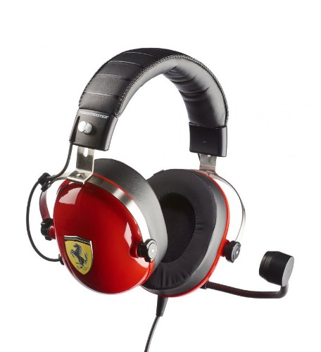 Thrustmaster New! T.Racing Scuderia Ferrari Edition Headset Head-band 3.5 mm connector Black, Red