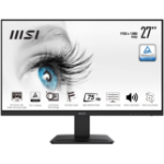 MSI Pro MP273 27 Inch Monitor, Full HD (1920 x 1080), 75Hz, IPS, 5ms, HDMI, DisplayPort, Built-in Speakers, Anti-Glare, Anti-Flicker, Less Blue light, TÃœV Certified, VESA, Kensington, Black