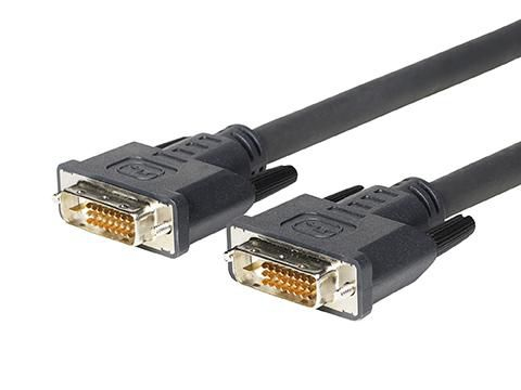 Photos - Cable (video, audio, USB) Vivolink PRODVIHD1 DVI cable 1 m DVI-D Black 