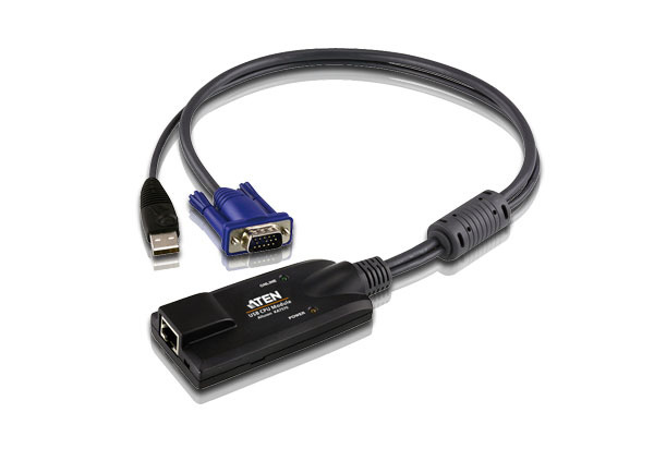 Image of ATEN USB - VGA to Cat5e/6 KVM Adapter Cable (CPU Module)