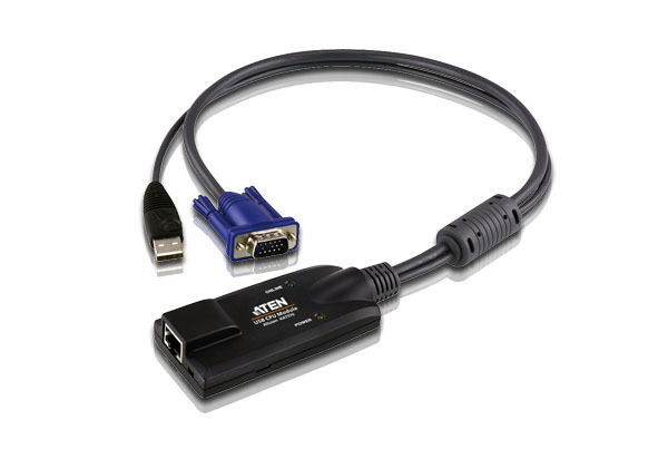 Photos - Cable (video, audio, USB) ATEN USB - VGA to Cat5e/6 KVM Adapter Cable  KA7570-AX (CPU Module)