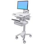 Ergotron StyleView White Flat panel Multimedia cart