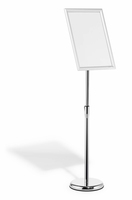Image of Durable 479923 sign holder/information stand A3 Aluminium,...