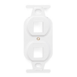 Leviton 41087-2WP wall plate/switch cover White