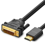 Ugreen EU Product - DVI 24 + 1 pin (male) to HDMI (male) cable adapter  FHD  60Hz  1.5 m - Black